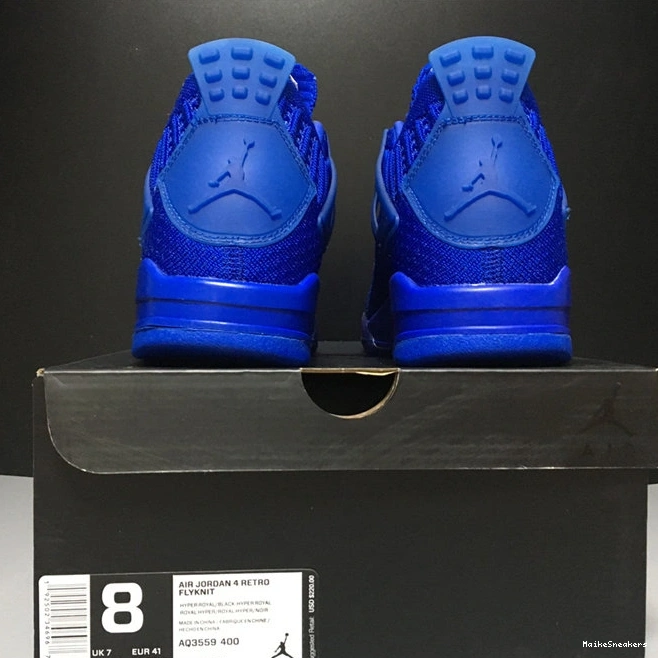 MaikeSneakers Flyknit Retro Jordan 3972 Bold 4 Royal AQ3559- 1014